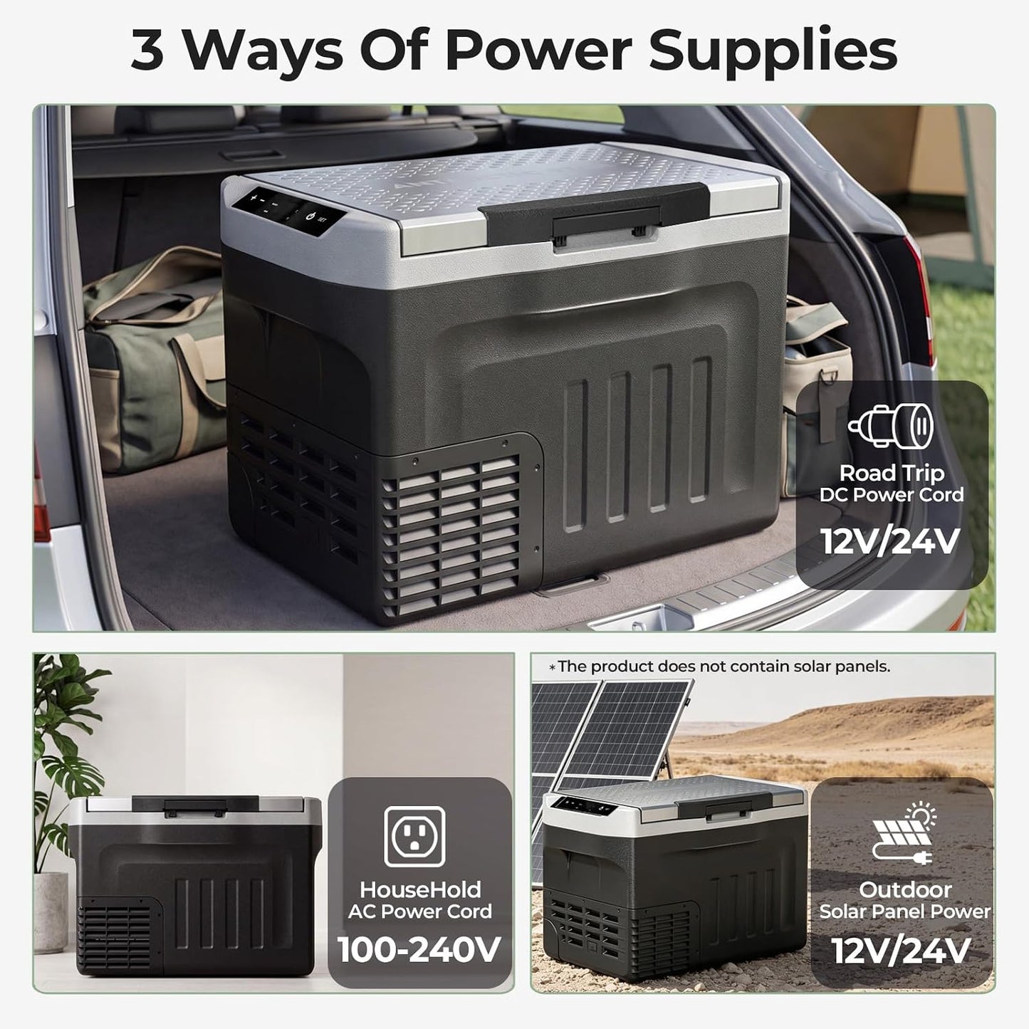 12V Portable Refrigerator 32QT Car Refrigerator | Electric Cooler ZBD-30
