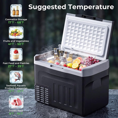 12V Portable Refrigerator 32QT Car Refrigerator | Electric Cooler ZBD-30