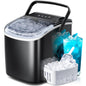 Crzoe Portable Countertop Ice Maker Machine with Handle Z5812H