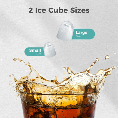 Crzoe Ice Makers Countertop with Handle 58012RIM1