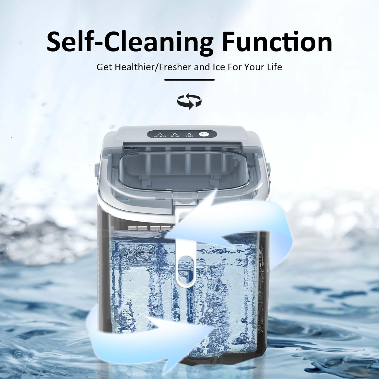 Countertop Ice Maker Portable Ice Machine Z5822H
