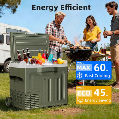 2 Volt Refrigerator 42Qt Capacity for Travel – Designed for trips and outdoor use