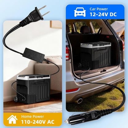 2 Volt Refrigerator 42Qt Capacity for Travel – Designed for trips and outdoor use