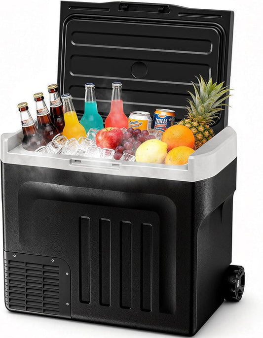 2 Volt Refrigerator 42Qt Capacity for Travel – Designed for trips and outdoor use